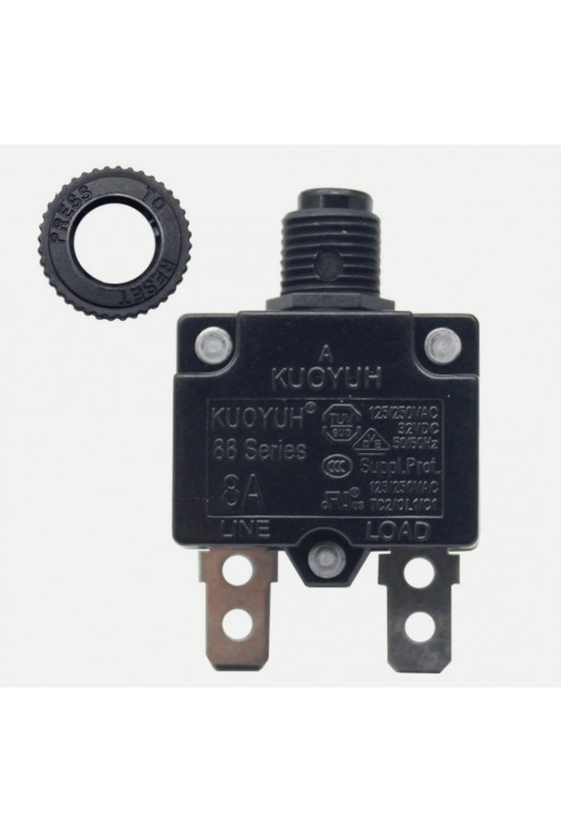 835-222-8A Interruptor de Circuito de Sobrecarga