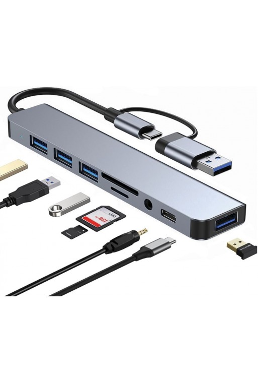 700-081 Adaptador Multipuerto USB Tipo C y USB 3.0