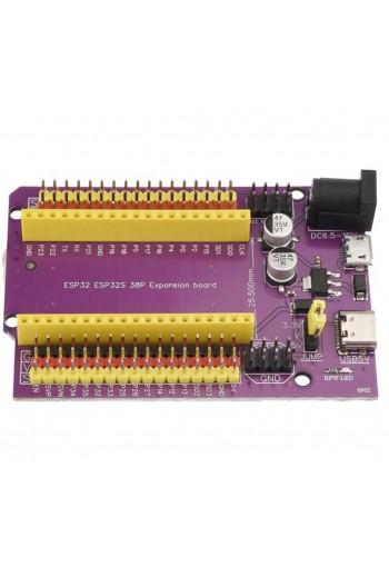 XS-611 Tarjeta de Expansión para ESP32 38 Pines, Puerto Tipo C