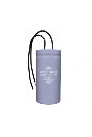 CTA-100-250V Capacitor de Arranque Trabajo 100uF 250V