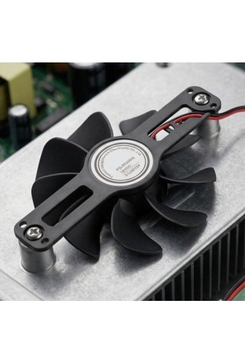 510-7018 Ventilador para Estufa de Inducción 18V DC, 2200 RPM, 110 mm Diámetro