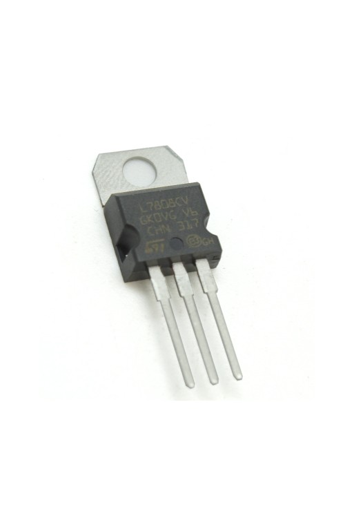 L7808CV Regulador de Voltaje Lineal Positivo 8V 1A TO-220-3