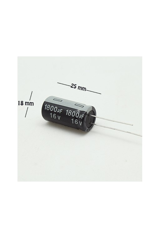 CE-1800-16V Capacitor Electrolítico 1800uF 16V 105C