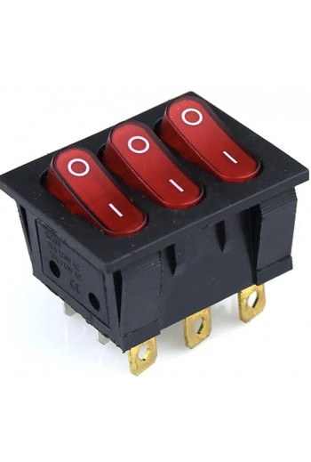 835-1072 Interruptor Switch Balancin Triple KCD3