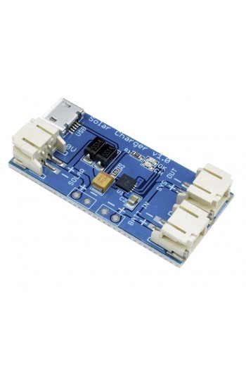 XS-619 Módulo Cargador Solar CN3065 para Baterías de Litio 3.7V Li-Ion LiPo con Micro USB
