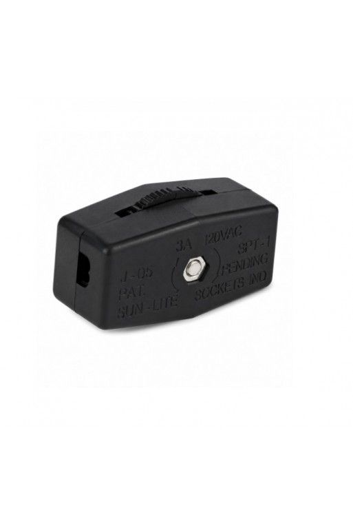 835-154 Interruptor de Paso para Cable de Lámpara ON-OFF 3A 120VAC