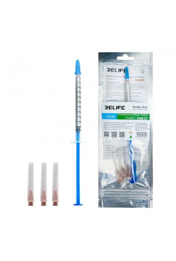 TCP001-1ML Tinta Pasta Conductiva de Plata 1.0mL para Reparación de Circuitos PCB