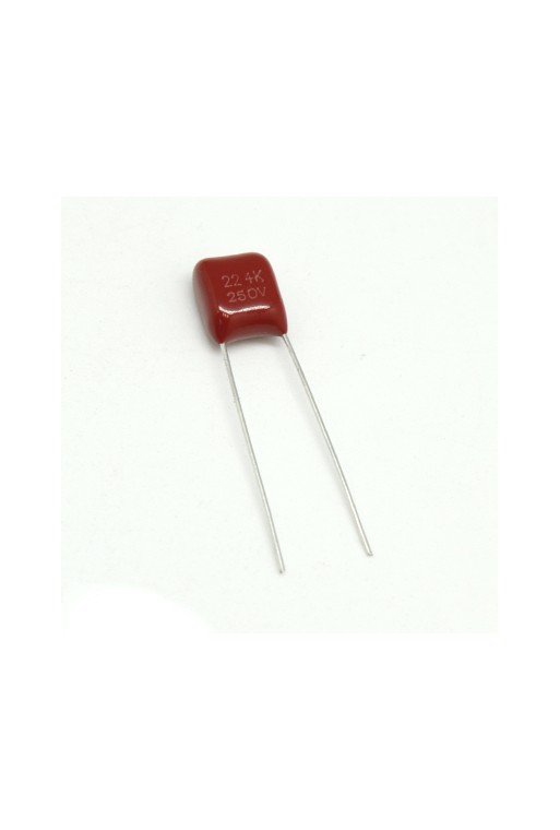 CP-.22-250V Capacitor de Poliester 0.22uF 220nF 250V -224-  ECQ-E2224KB3