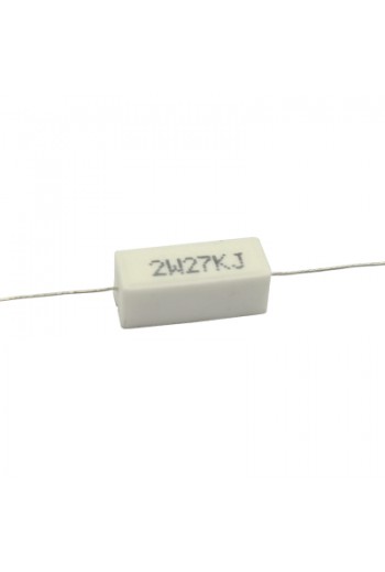 R27K-2W Resistencia a 2W 27K Ohms