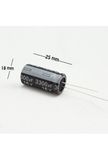 CE-3300-16V Capacitor Electrolítico 3300uF 16V 105C