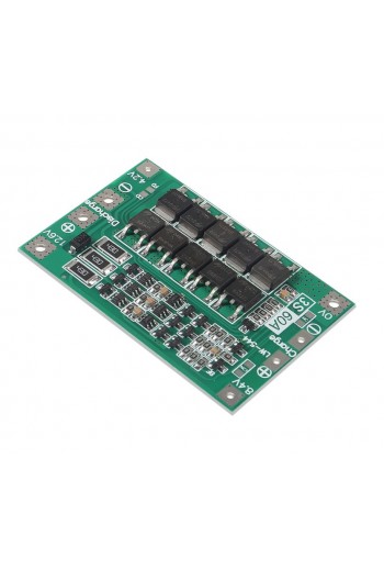 XS-592 Módulo BMS 3S 60A con Balanceo y Protección para 3 Baterías de Litio Li-ion LiPo 12.6V