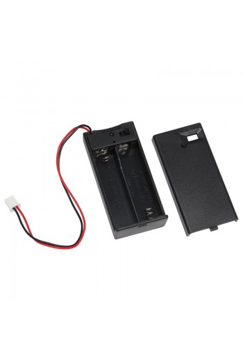 660-1030 Portapilas para 2 Baterías AA con Interruptor ON/OFF
