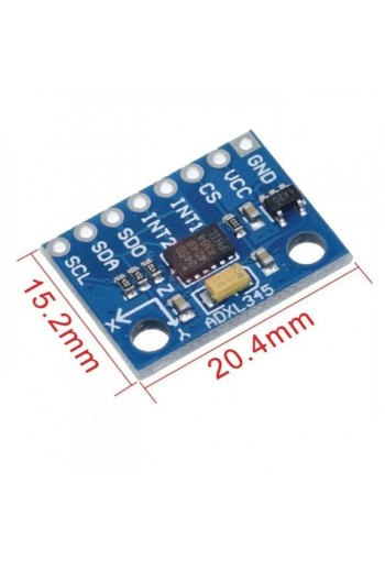 XS-625 Módulo Acelerómetro Digital ADXL345 de 3 Ejes I2C/SPI ±2g a ±16g