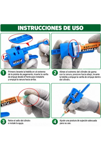  Pegamento y Pasta de Soldar RL-062A