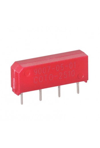9007-05-00 Relevador Reed Relay 5VDC 500mA SPST-NO 10W SIP-4