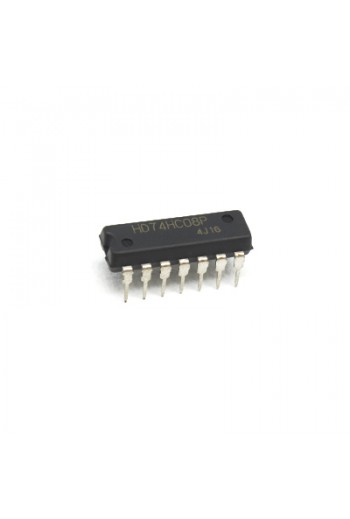 HD74HC08P Circuito Integrado 4 Compuertas AND de 2 Entradas CMOS DIP-14
