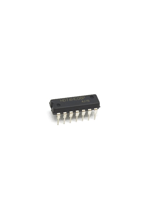 HD74HC08P Circuito Integrado 4 Compuertas AND de 2 Entradas CMOS DIP-14