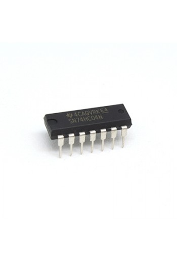 SN74HC04N Circuito Integrado 6 Compuertas Inversoras NOT CMOS DIP-14