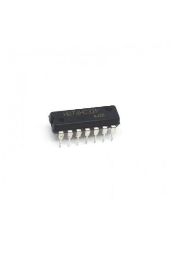 HD74HC32P Circuito Integrado 4 Compuertas OR de 2 Entradas CMOS DIP-14