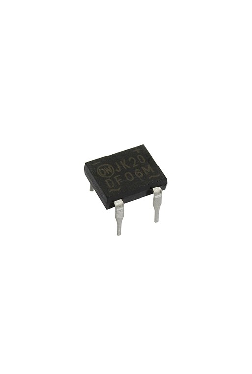 DF06M Puente Rectificador Monofásico 600V 1.5A de 4 Pines DIP-4