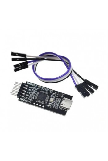 XS-631 Programador y Depurador ST-Link V2 Compatible con STM8 y STM32 USB con Cables Dupont DAPLink